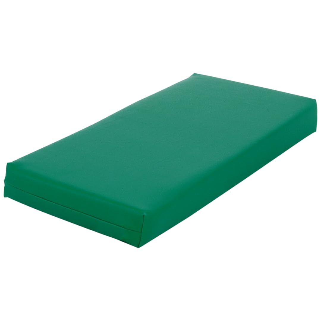 ATC Handels GmbH Stufen-Lagerungskissen 50 x 25 x 5cm aus qualitativem Ether-Schaum mit Kunstlederbe
