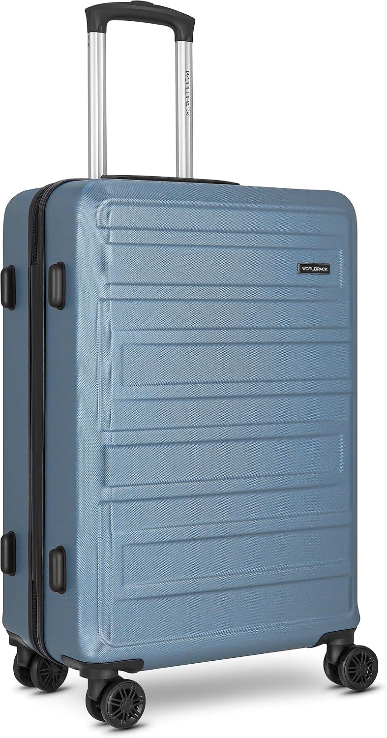 Worldpack New York 2.0 Koffer Set-Gross | Trolley mit 4-Rollen und Zahlenschloss - Hartgepäck mit Wä