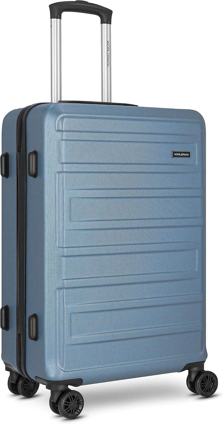 Worldpack New York 2.0 Koffer Set-Gross | Trolley mit 4-Rollen und Zahlenschloss - Hartgepäck mit Wä
