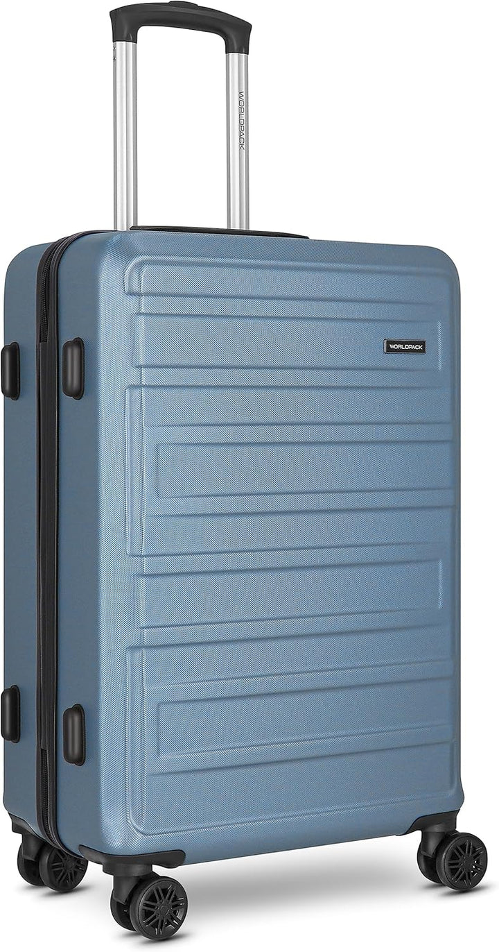 Worldpack New York 2.0 Koffer Set-Gross | Trolley mit 4-Rollen und Zahlenschloss - Hartgepäck mit Wä