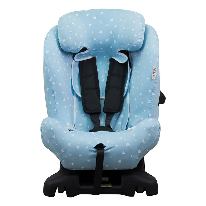 JYOKO KIDS Bezug kompatibel mit Axkid Minikid, Kidzone, Duofix, Rekid (Blue Sparkles) Axkid Minikid