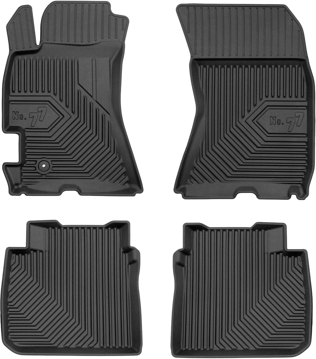 SMK Gummimatten auto fussmatten Satz für Subaru Legacy IV 2003-2009 Erleben Sie einen neuen Standard