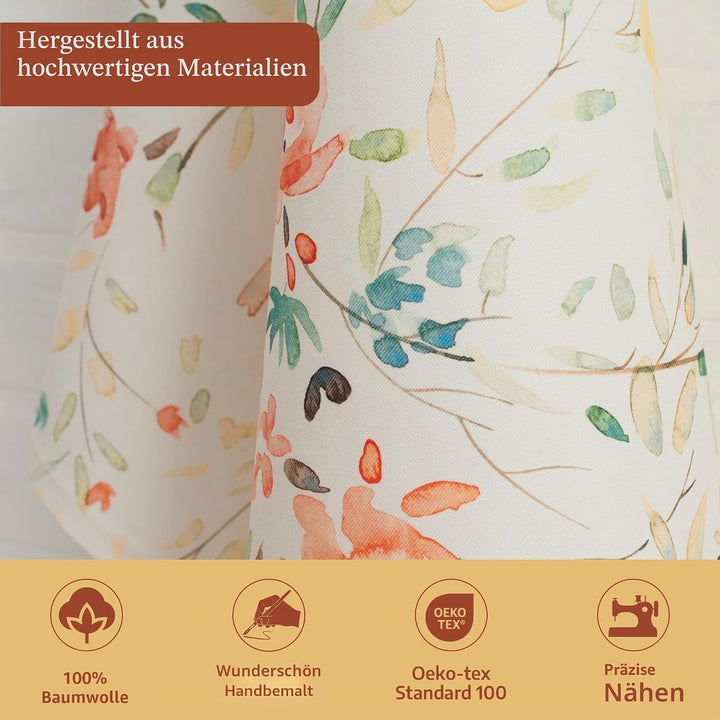 Maison d' Hermine Colmar 100% Baumwolle Set von 2 Multi-Purpose Küchenhandtuch | Bar Handtücher | Fr