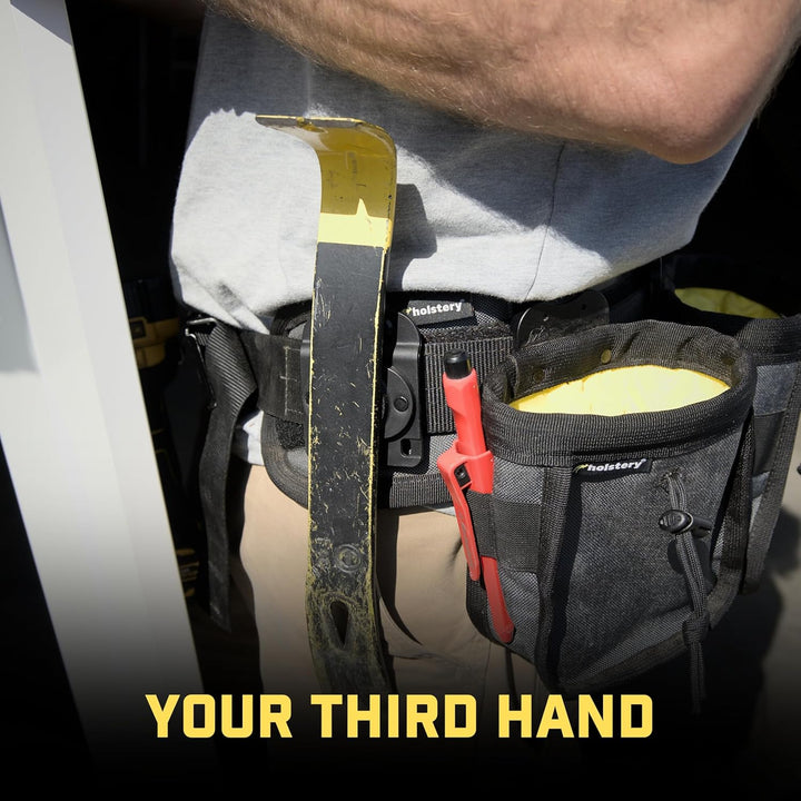 MagMaster | Magnetic Tool Holder - Strong Clip-On Belt Magnet Holster for Screws, Nails, Hammer, Soc