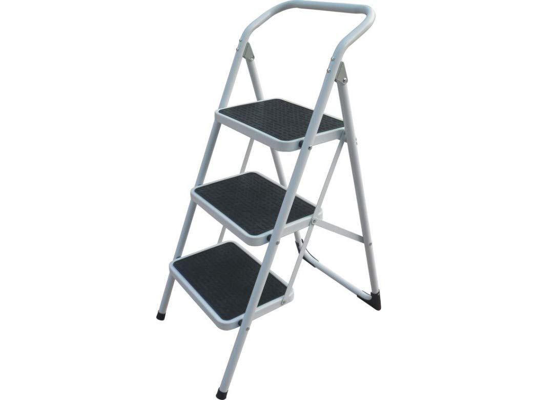 tas-3 Hocker Metall faltbar 3 Stufen Breite 38 x 26 cm tas-3