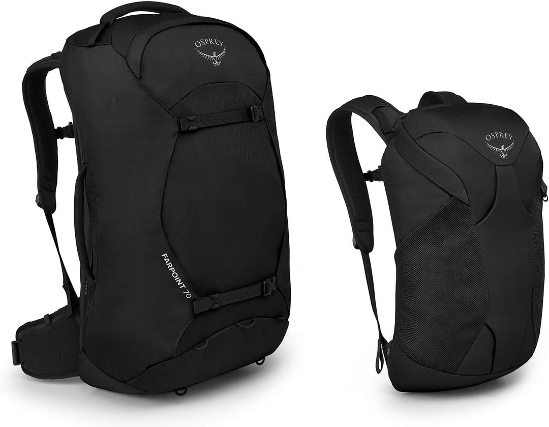 Osprey Herren Farpoint Herren Rucksack Rucksack (1er Pack) Einheitsgrösse - 70 l Schwarz, Einheitsgr