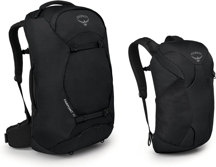 Osprey Herren Farpoint Herren Rucksack Rucksack (1er Pack) Einheitsgrösse - 70 l Schwarz, Einheitsgr