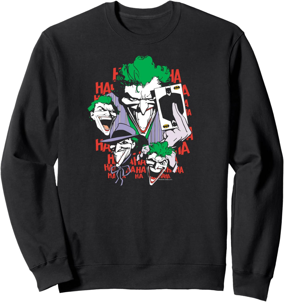 Batman the Joker Four of a Kind Sweatshirt