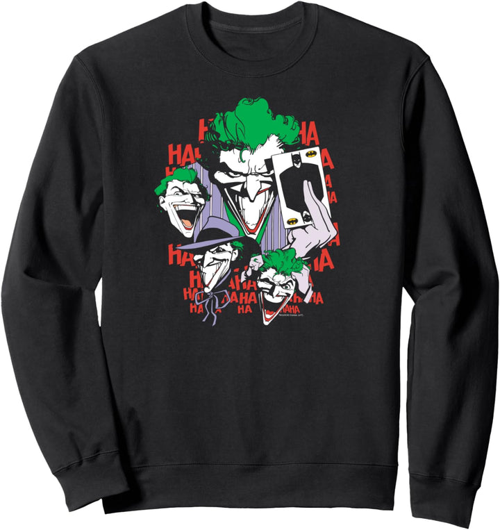 Batman the Joker Four of a Kind Sweatshirt