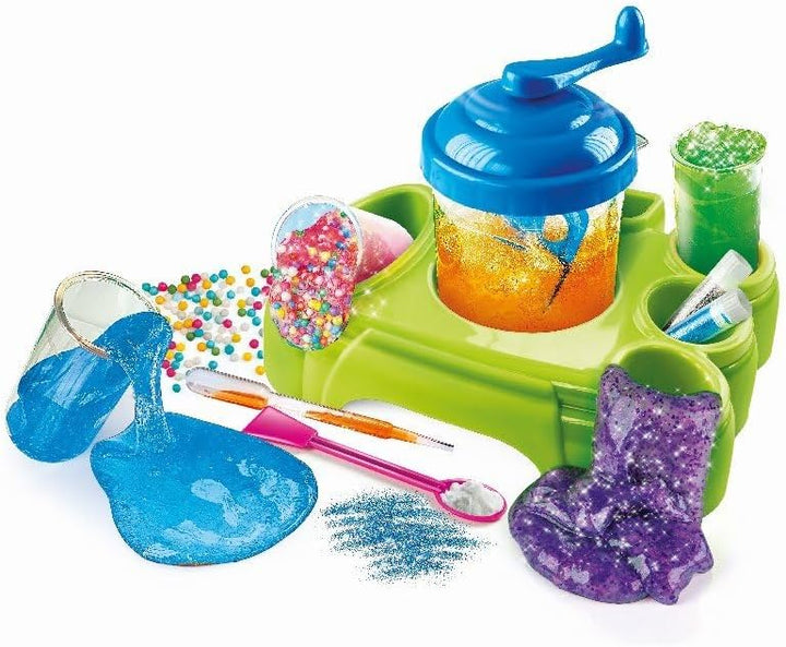 Clementoni Galileo Fun – Das Schleim-Labor, lustige Experimente mit bunten Substanzen und Glibber, S