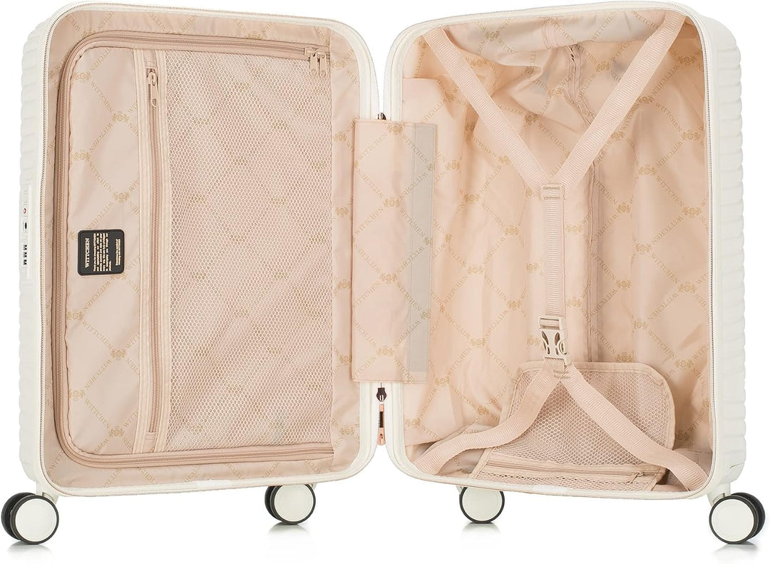 WITTCHEN GL Style Line | Reisekoffer Handgepäck Kabinengepäck Rollkoffer Hartschale aus Polycarbonat