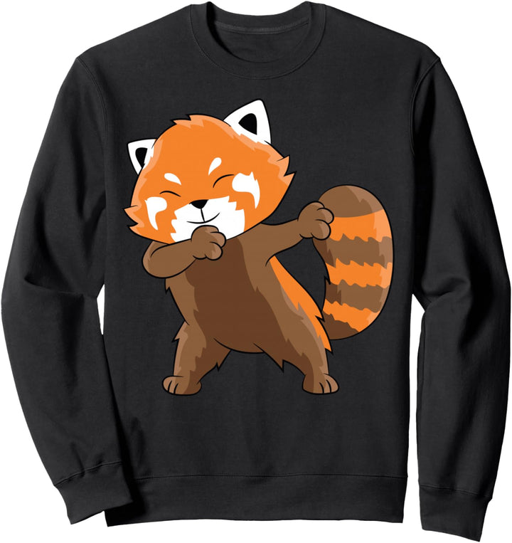 Dabbing Roter Panda Dabbender Roter Panda Sweatshirt
