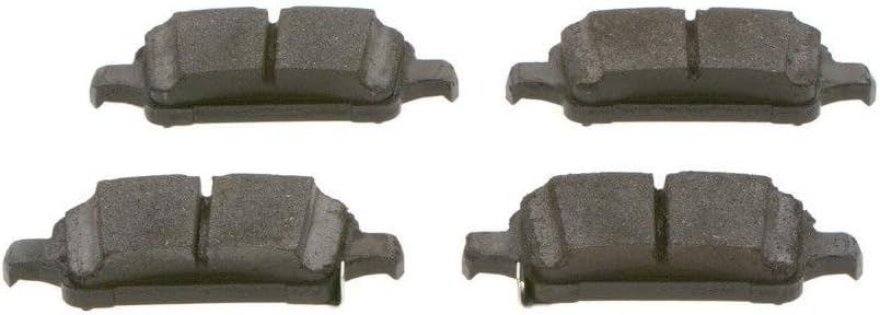 Bosch BP2458 Bremsbeläge - Hinterachse - ECE-R90 Zertifizierung - vier Bremsbeläge pro Set