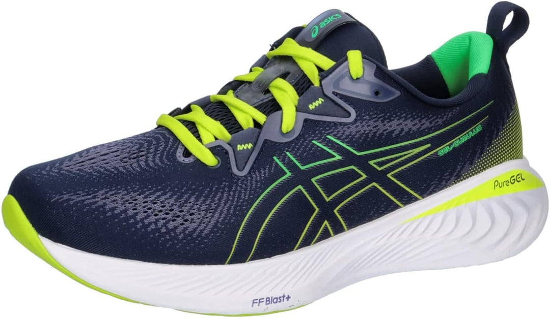 ASICS Gel-Cumulus 25 Laufschuh Herren 44.5 EU Midnight Cilantro 1011b621 400, 44.5 EU Midnight Cilan