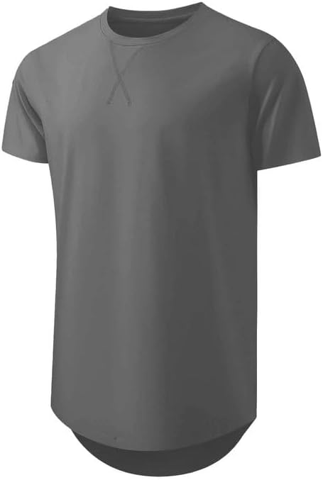 JMIERR 3 Pack T Shirt Herren Sommer Basic Einfarbig T-Shirt Baumwolle Slim Fit Hemd Kurzarm Sportwea