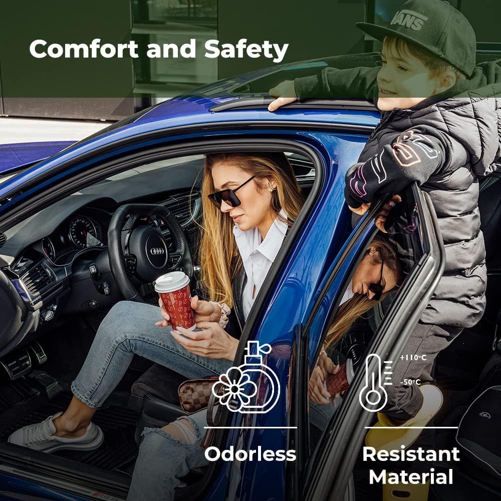 FROGUM No.77 Gummimatten Ganzjahresset von Auto Fussmatten Autofussmatten für Smart Forfour I 2004-2