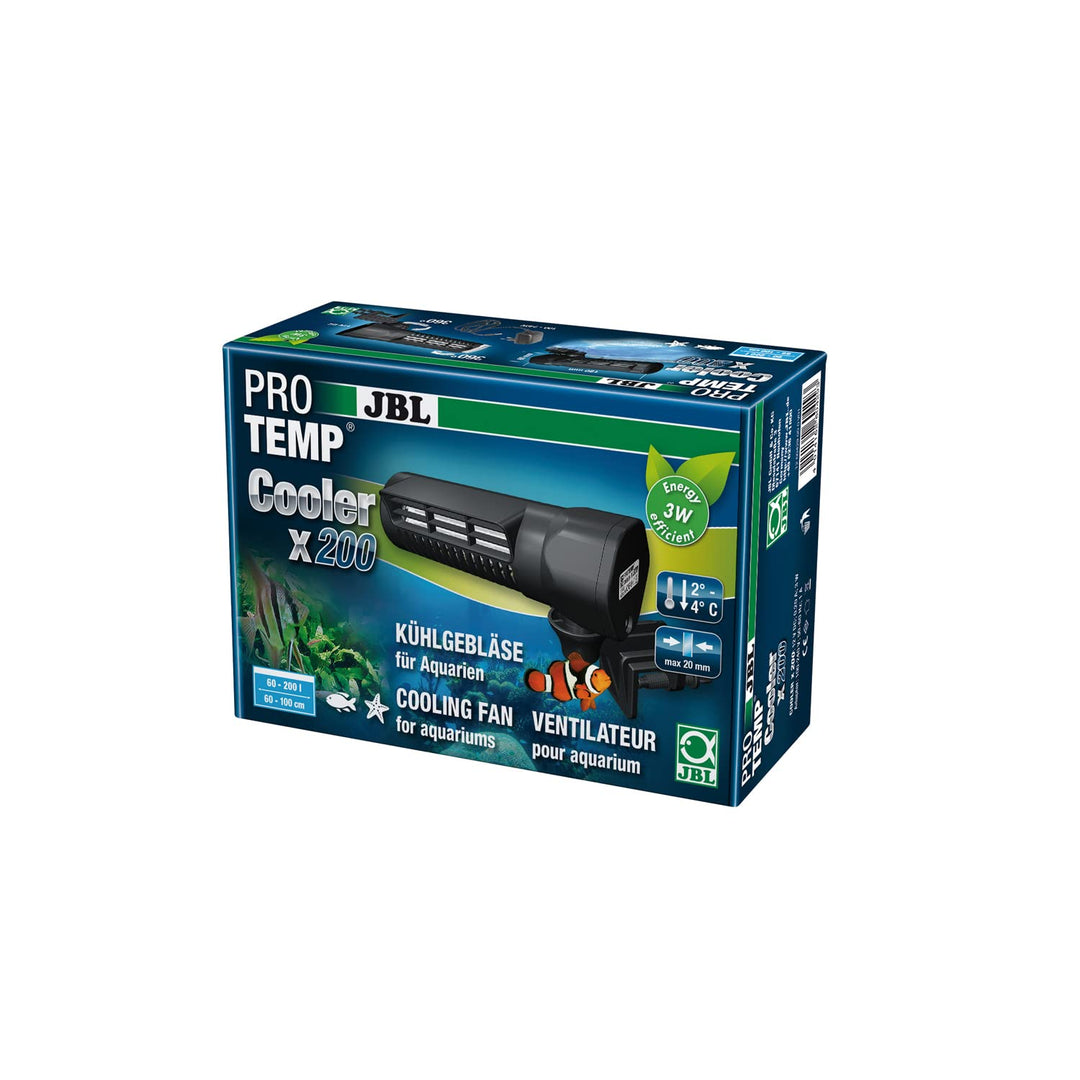 JBL PROTEMP Cooler x200, Kühlgebläse, Für Aquarien von 60 - 200 l, Süss- und Meerwasser