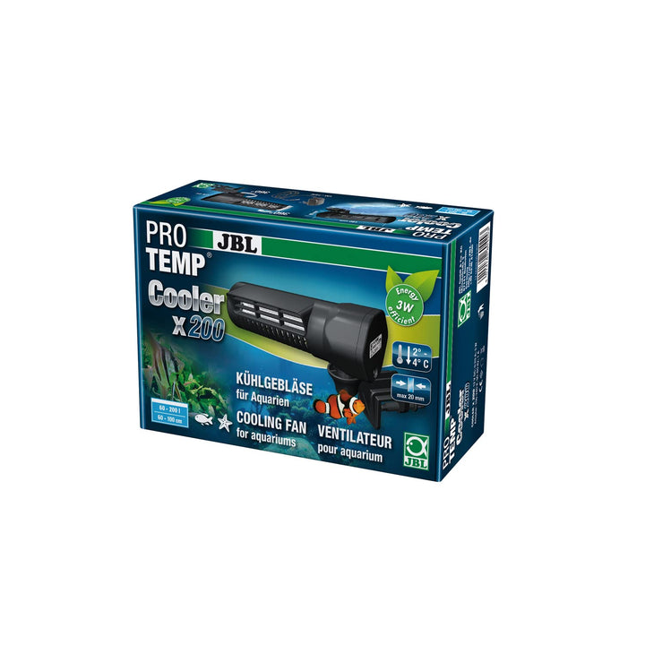 JBL PROTEMP Cooler x200, Kühlgebläse, Für Aquarien von 60 - 200 l, Süss- und Meerwasser