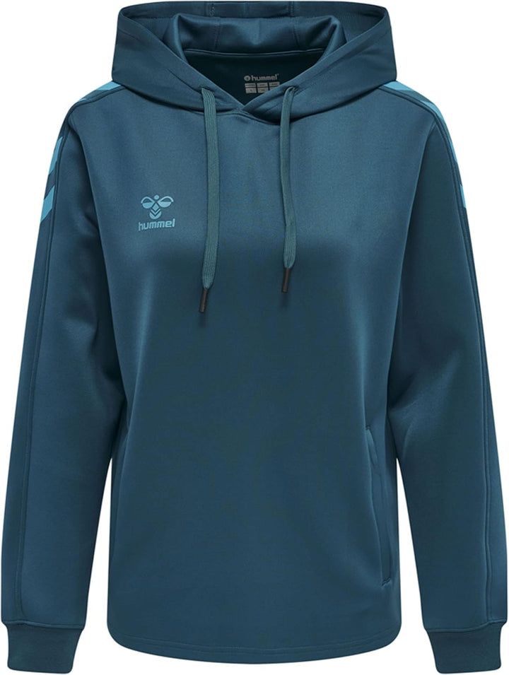 hummel Verstellbare Taille Kapuzenpullover Hmlcore Damen XS Blau, XS Blau