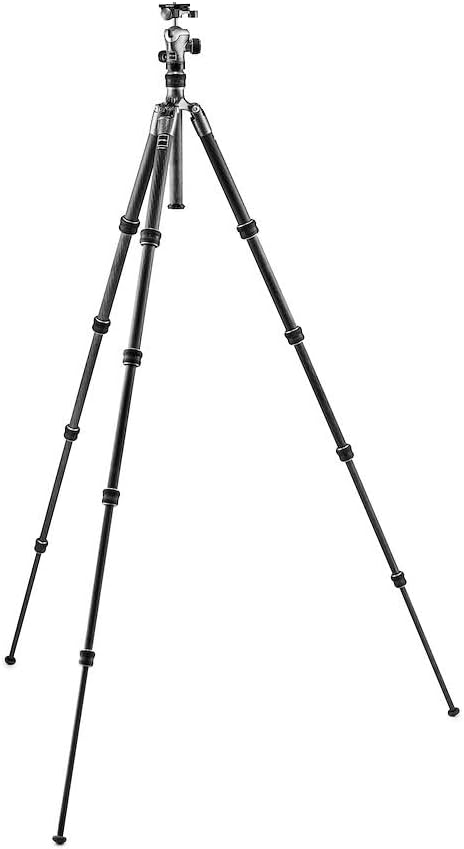 Gitzo GK1555T-82TQD Traveler Stativ mit Kugelkopf (kompakt, faltbar und leicht, kurze Säule für Aufn