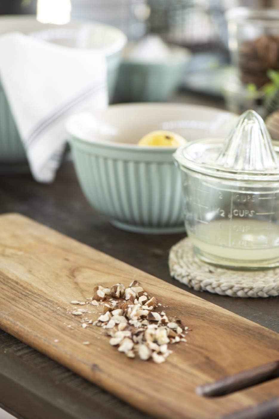 IB Laursen - Set mit 3 Schalen – Mynte Green Tea – Grün – Steingut
