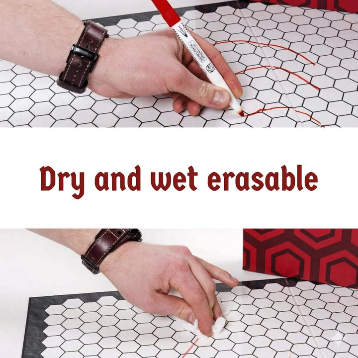 Hexers role playing game board: vinyl mat alternative - Dungeons and Dragons D&D DnD Pathfinder RPG