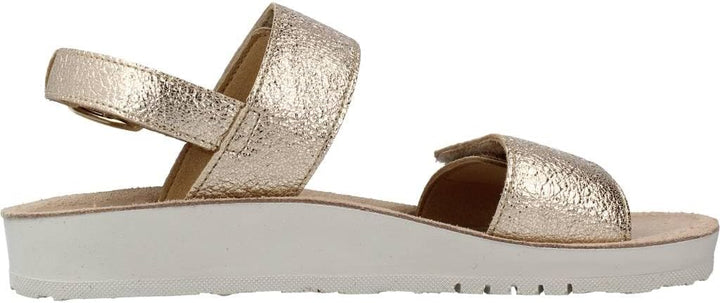 Geox Mädchen J Costarei Gi Sandals, Gold