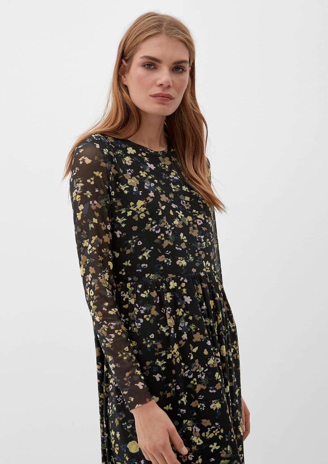 s.Oliver Damen Kleid 38 Schwarz 99a0, 38 Schwarz 99a0
