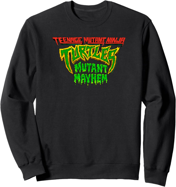 Teenage Mutant Ninja Turtles: Mutant Mayhem Slime Retro Logo Sweatshirt