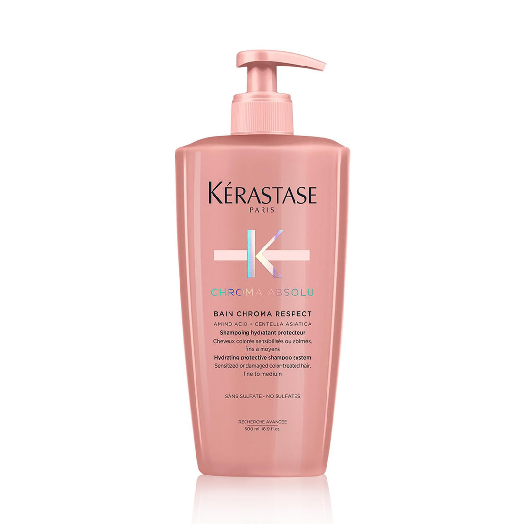 Kérastase Pflegendes Shampoo für geschädigtes und coloriertes Haar, Für mehr Glanz und Geschmeidigke