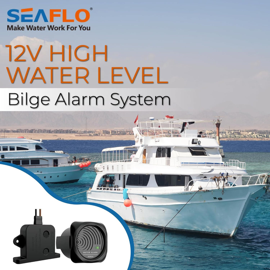 LIGHTEU SEAFLO 12V hohe Wasserstand Bilge Alarmanlage