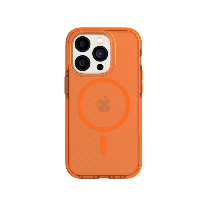 tech21 iPhone 14 Pro Evo Check Kompatibel mit MagSafe - Stossdämpfende & schlanke Schutzhülle mit 16