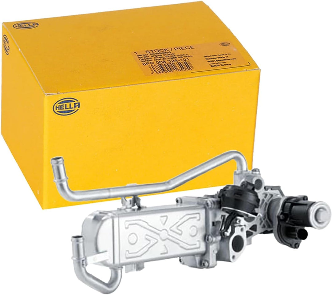 HELLA 6NU 358 167-011 AGR-Modul - elektrisch - 5-polig - mit Dichtungen/mit AGR-Kühler - mit AGR-Ven