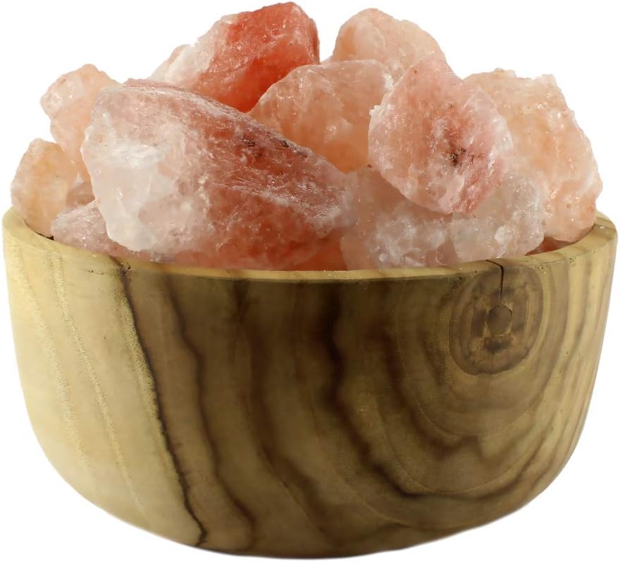 Budawi® 4 kg Salz Kristall Brocken Pakistan Salt Range Natursalz Salzkristall unbehandelt