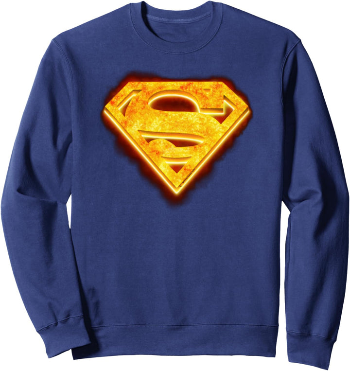 Superman Hot Steel Shield Sweatshirt