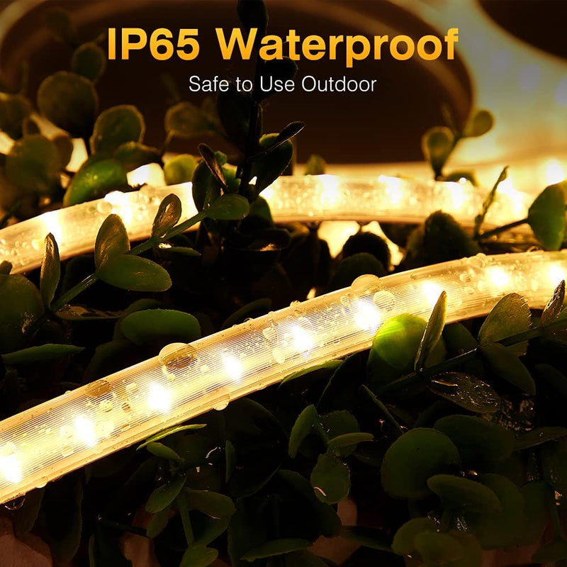 LED Streifen, 30M LED Strip Warmweiss, LED Lichtband, GreenSun LED Lighting Lichterschlauch Wasserdi