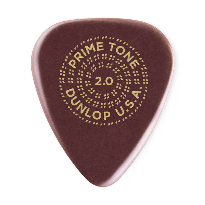 Médiators Jim Dunlop 2,00mm Primetone Standard 2,00mm sachet de 12 Sachet de 12 2,00mm, Sachet de 12