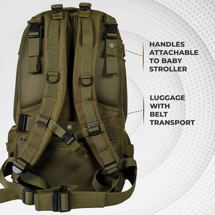 Mossa tactical baby gear Grün, Grün