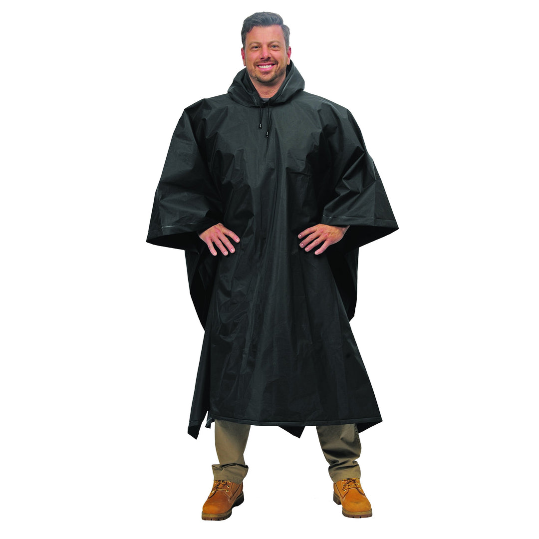 Galeton 12714-bk 12714 Deko-Repel reinwear XL & Tall .22, 762239 mm EVA Leicht Poncho, schwarz