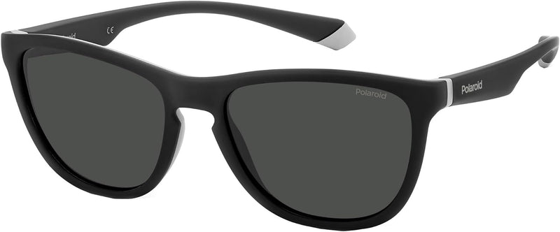 Polaroid Unisex Sunglasses 56 08a/M9 Black Grey, 56 08a/M9 Black Grey