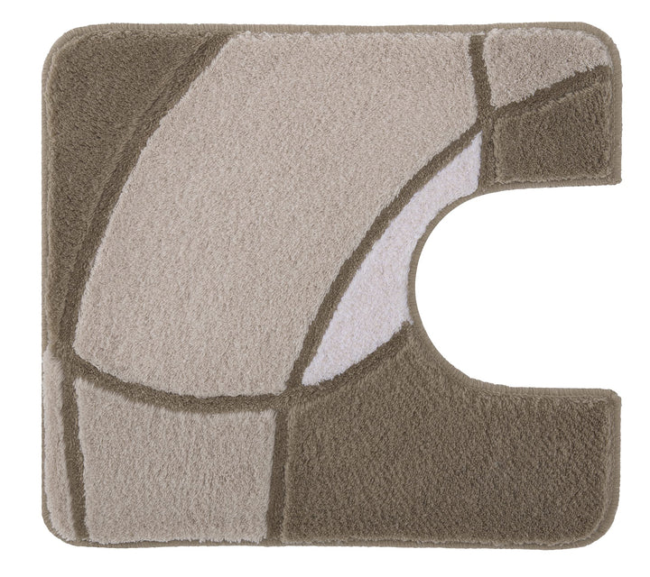 Kleine Wolke WC-Vorleger Kent, Farbe: Macadamia, Material: 100% Polyacryl, Grösse: 50x 55 cm, 50x 55