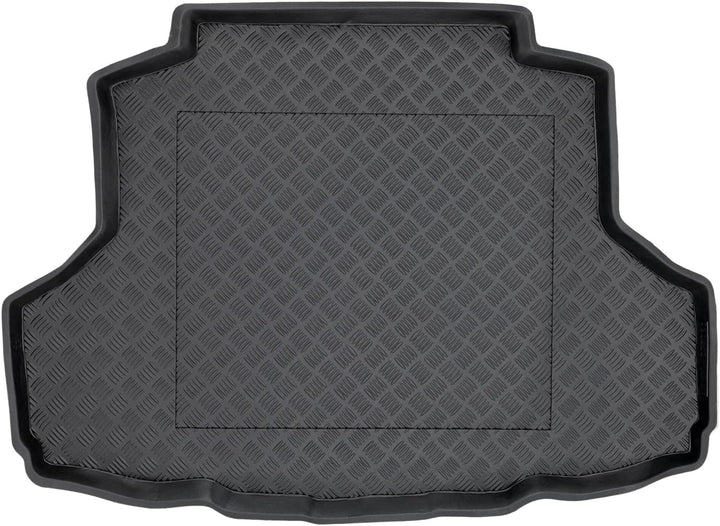 SMK Kofferraum schutzmatte Kofferraummatte passt für Mitsubishi Lancer VII 2000-2008 Strapazierfähig