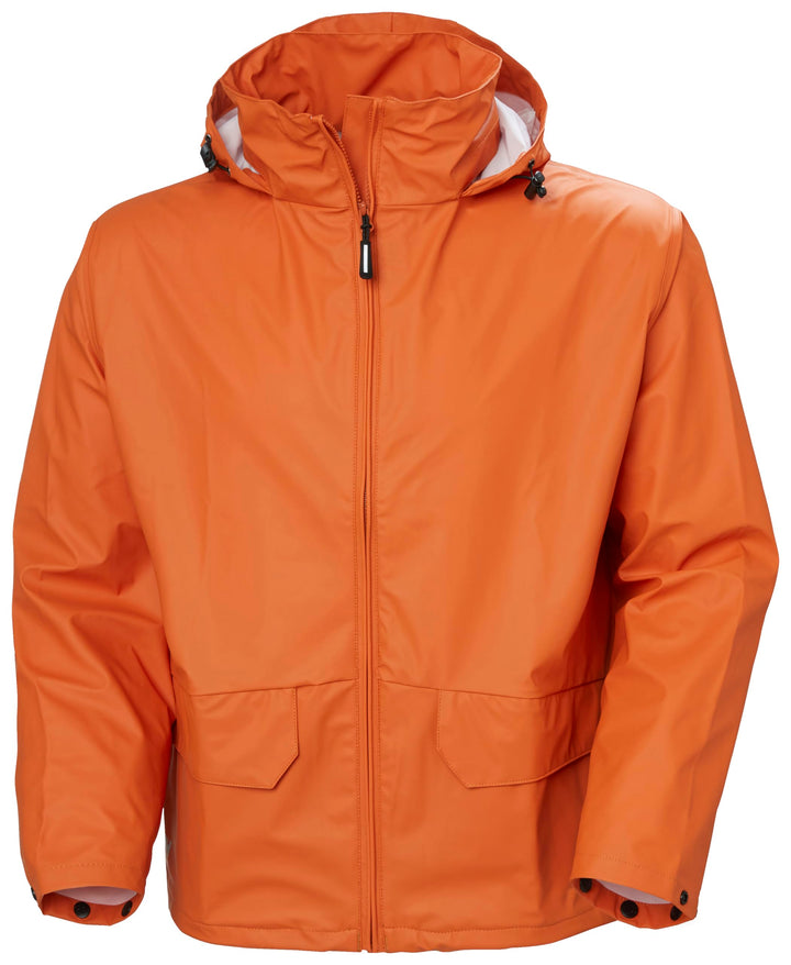 Helly Hansen Workwear Herren 70180 Regenjacke VOSS wasserdicht Helly Hansen orange XL, Orange, XL EU
