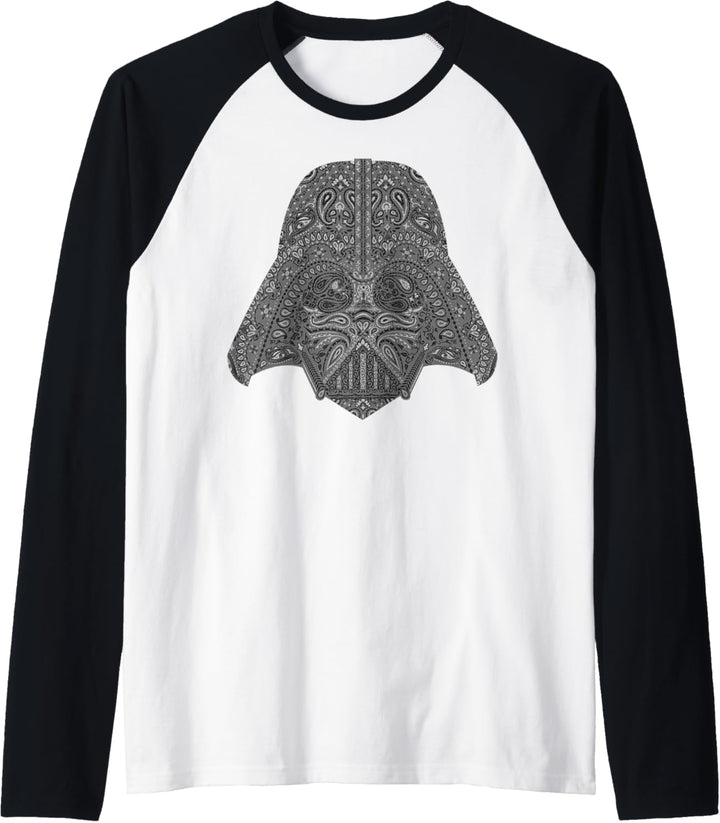 Star Wars Darth Vader Paisley Helmet Raglan