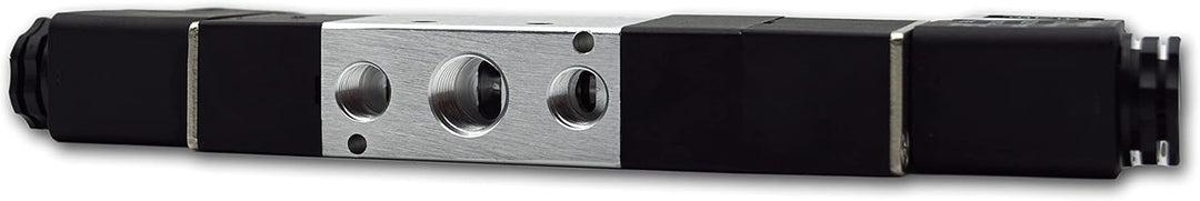 5/3 Wege Pneumatikventil 1/4" 24 Volt DC CNCTEC EcoLine 5/2 Wegeventil (5/3 Wege - 1/4" - 24 Volt DC