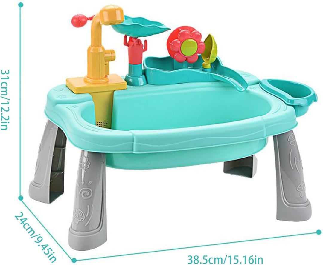 Spielspüle mit fliessendem Wasser – Spülmaschine Spielzeug mit fliessendem Wasser | schwimmendes Spi