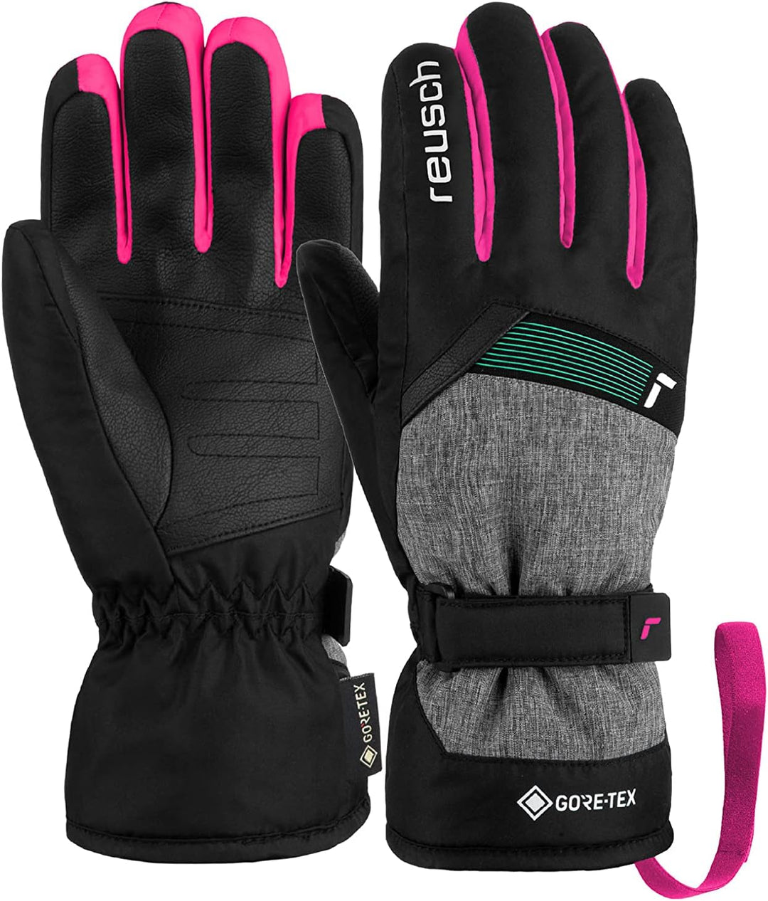 Reusch Mädchen Fingerhandschuhe Flash Gore-tex Junior Warm,wasserdicht,atmungsaktiv Winterhandschuhe