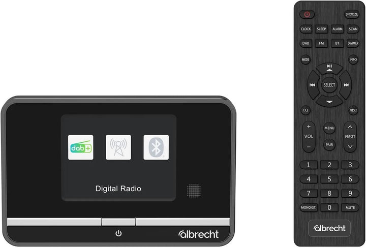 Albrecht DR 521 DAB+/UKW Radio-Tuner, Musik-Streaming, Farbdisplay