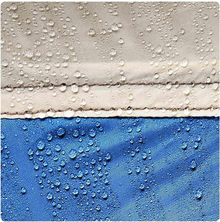 vidaXL Strandzelt Azurblau Wasserdicht, Blau