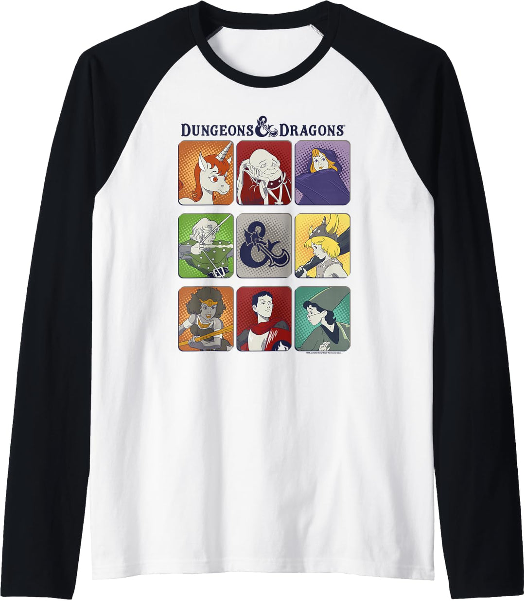 Dungeons &amp; Dragons Character Box Up Raglan